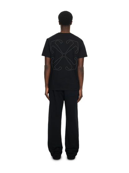 Off-White Stitch Arrangement Slim Tshirt Black