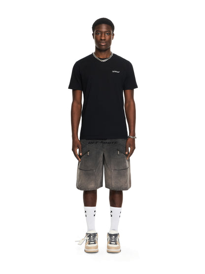 Off-White Metal Arrow Slim Tshirt Black