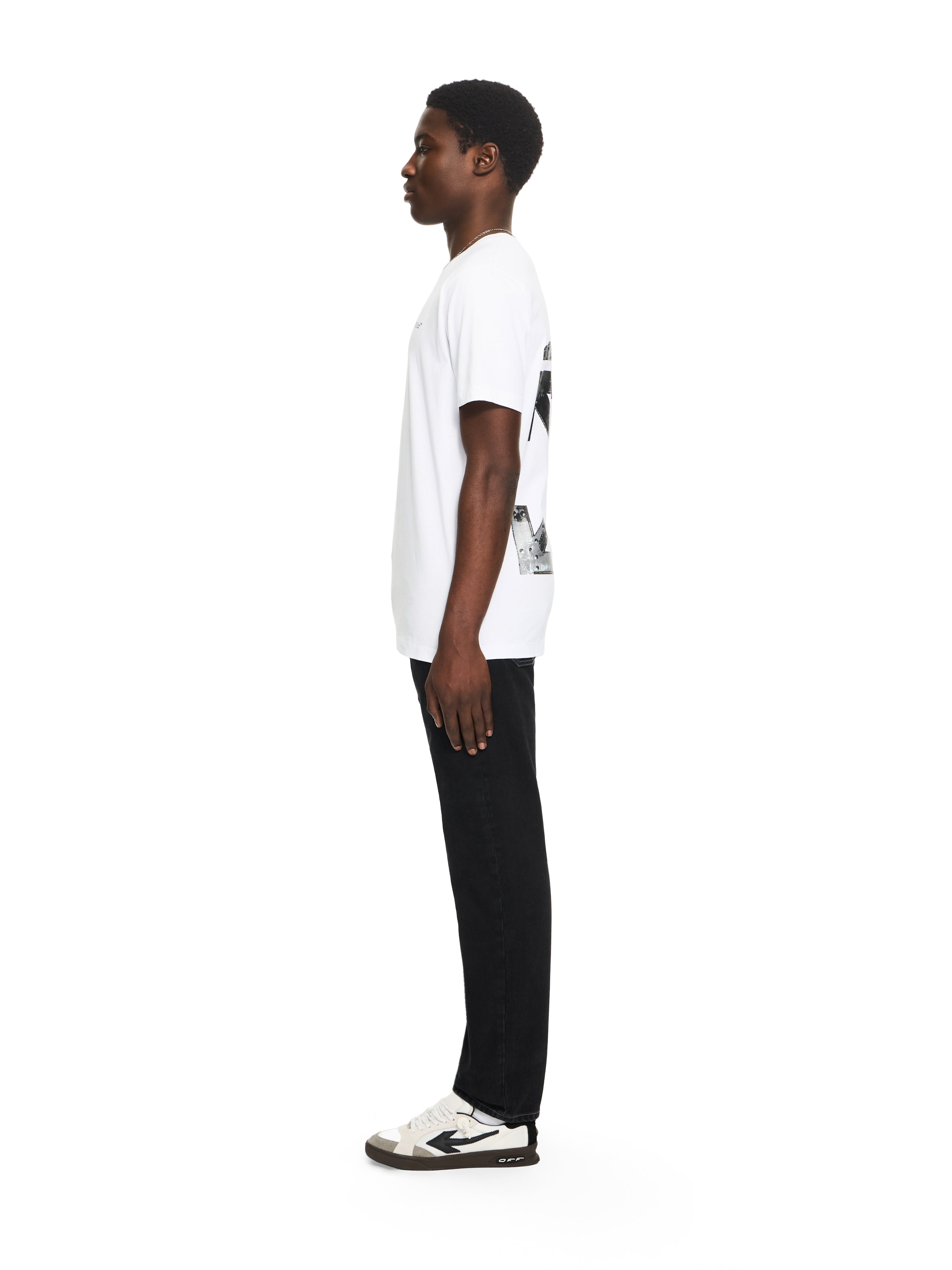 Off-White Metal Arrow Slim Tshirt Black
