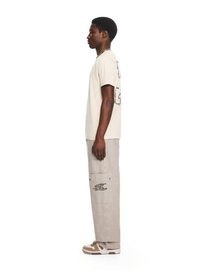 Off-White Script Arrow Slim Tshirt Grey