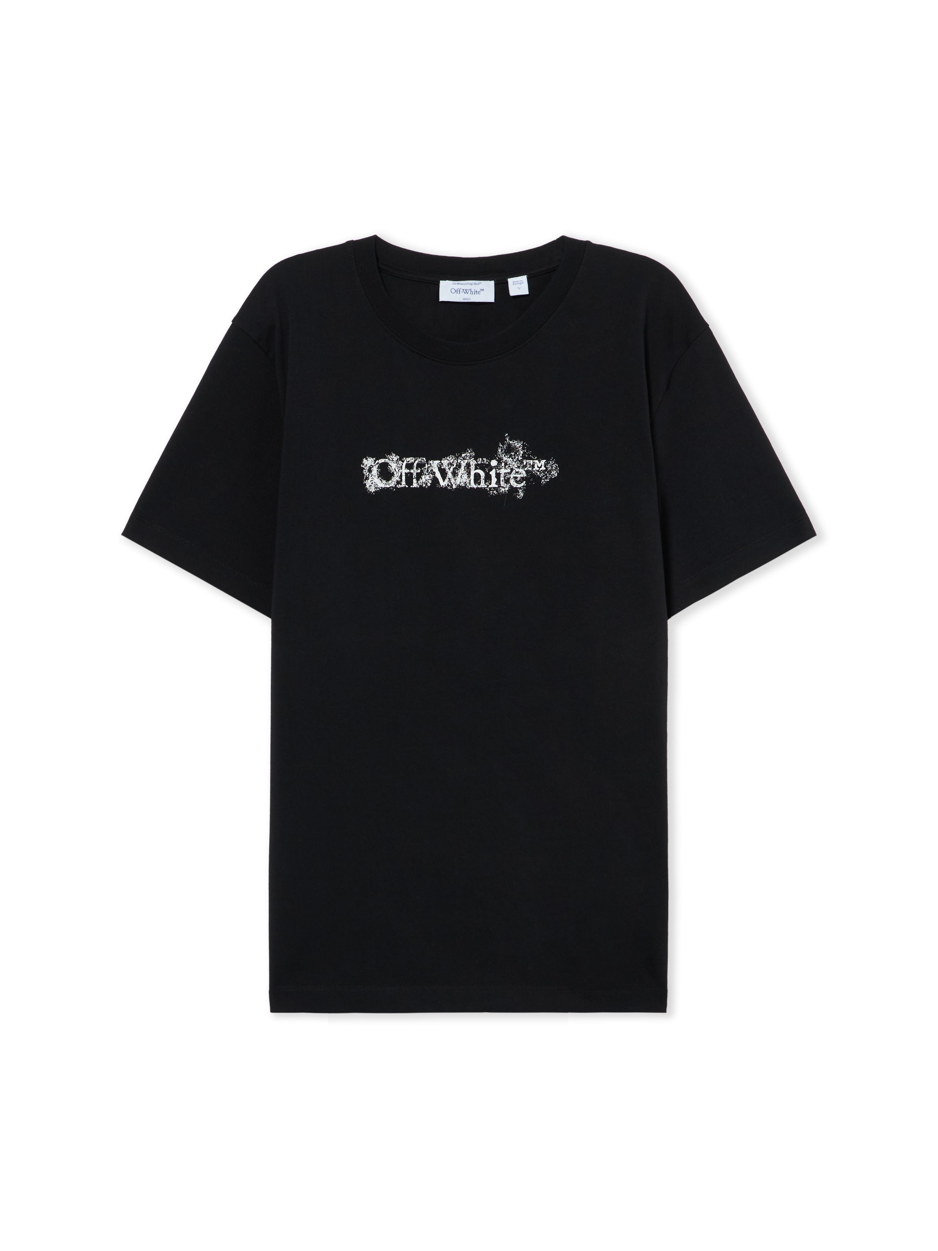 Off-White Heraldic Arrow Slim Tshirt Black Fade
