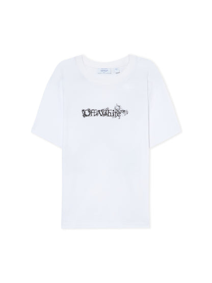 Off-White Heraldic Arrow Slim Tshirt Black Fade
