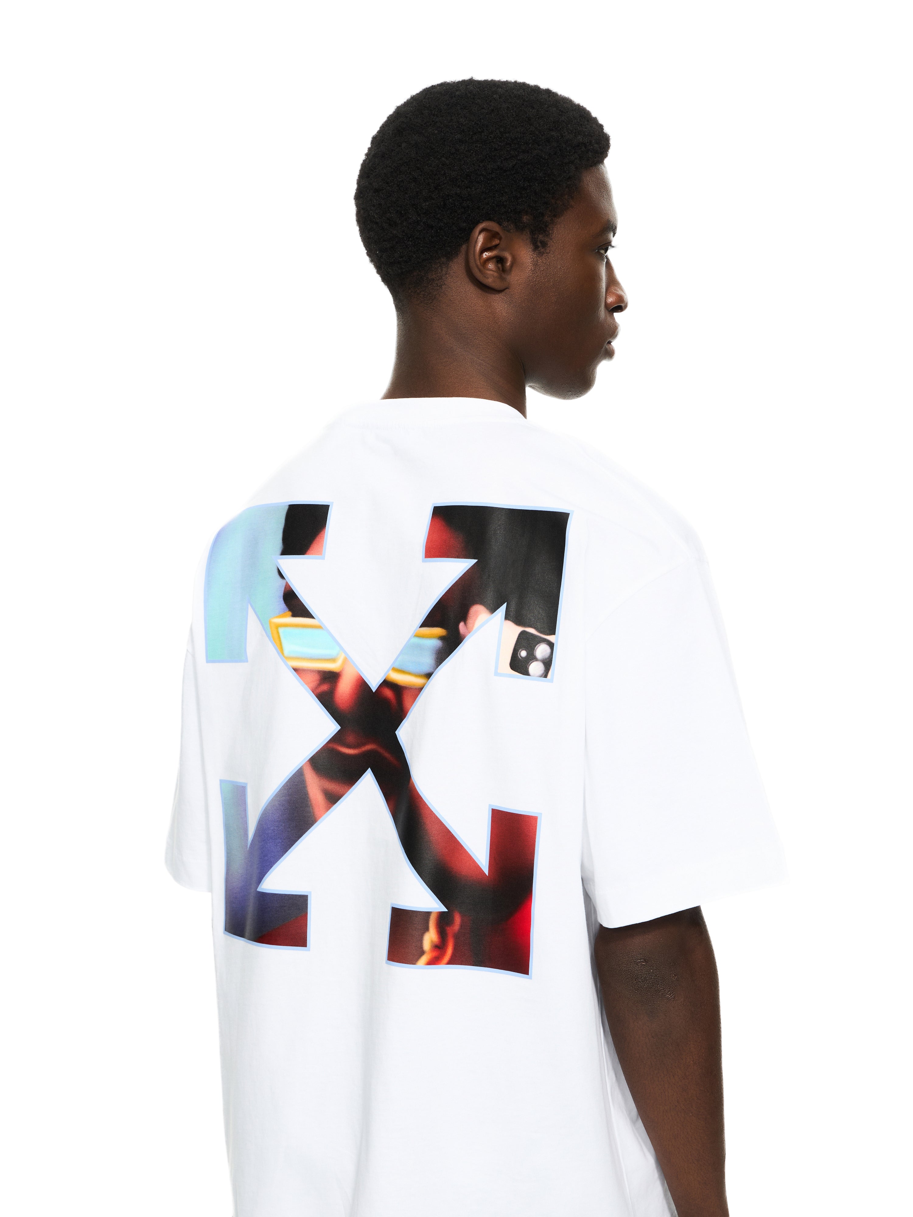 Off-White Barber Arrow Skate Tshirt Black
