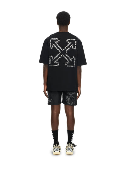 Off-White Chain Arrow Skate Tshirt Black
