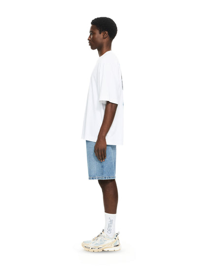Off-White 3D Spray Arrow Skate Tshirt Black
