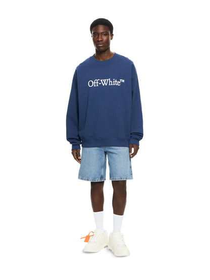 Off-White Bookish Skate Sweatshirt Blue