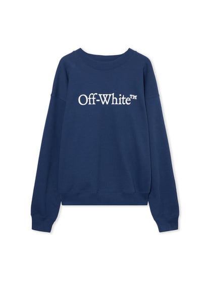 Off-White Bookish Skate Sweatshirt Blue