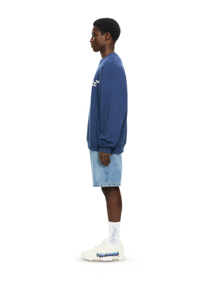 Off-White Bookish Skate Sweatshirt Blue