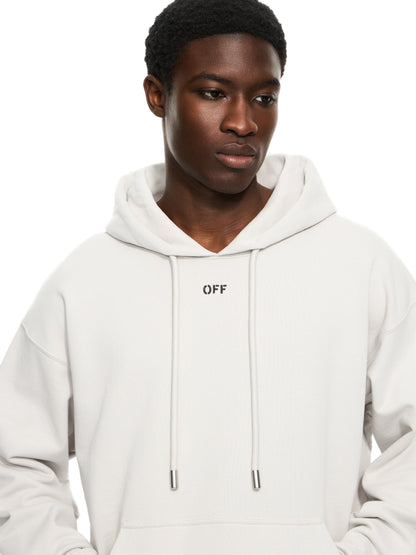 Off-White Off Stamp Skate Hoodie Grey