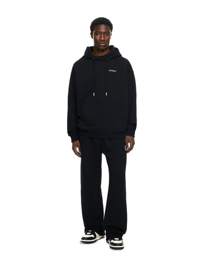 Off-White Cloud Arrow Skate Hoodie Black