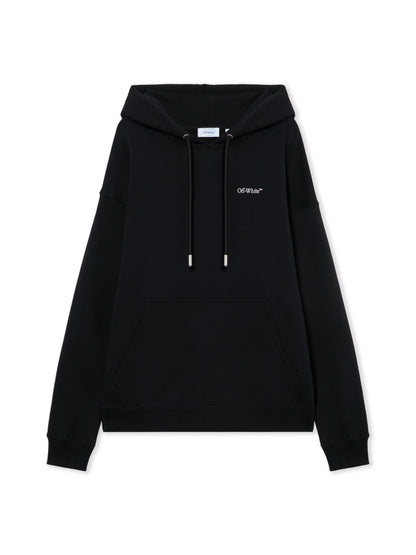 Off-White Cloud Arrow Skate Hoodie Black