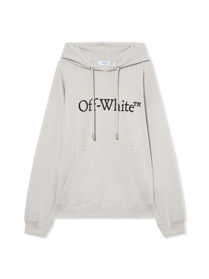 Off-White Big Bookish Skate Hoodie Grey