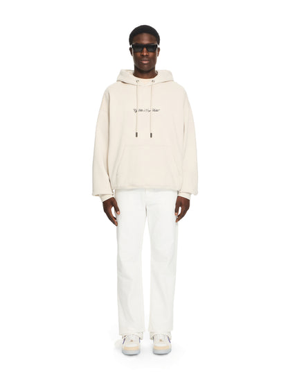Off-White Script Arrow Diagonal Skate Hoodie Grey