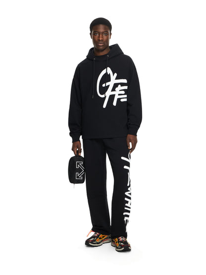Off-White Spray Logo Sweatpant Black