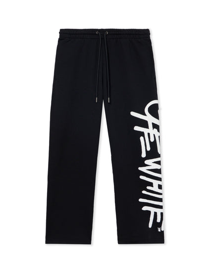 Off-White Spray Logo Sweatpant Black