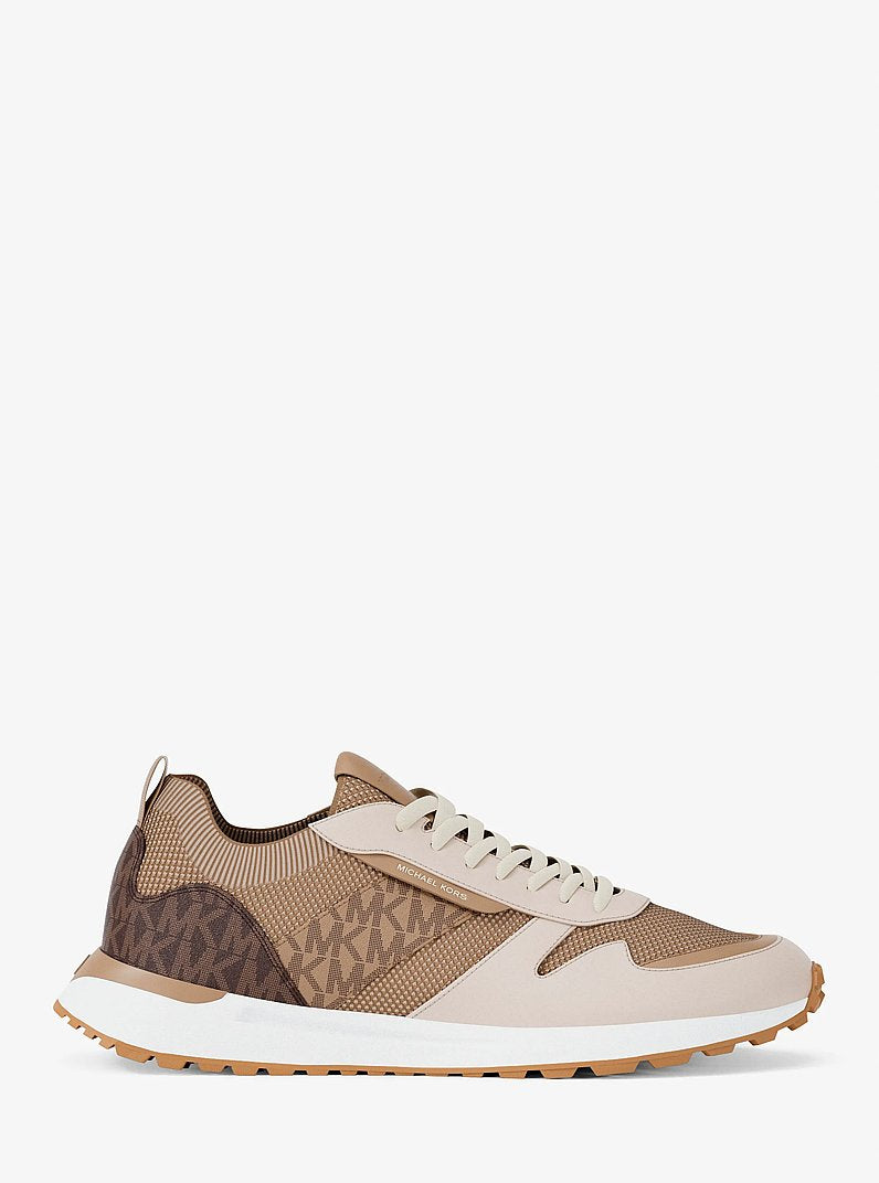 Michael Kors Dax Mixed-Media Sneaker