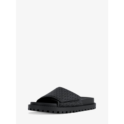 Michael Kors Luka Signature Logo Slide Sandal