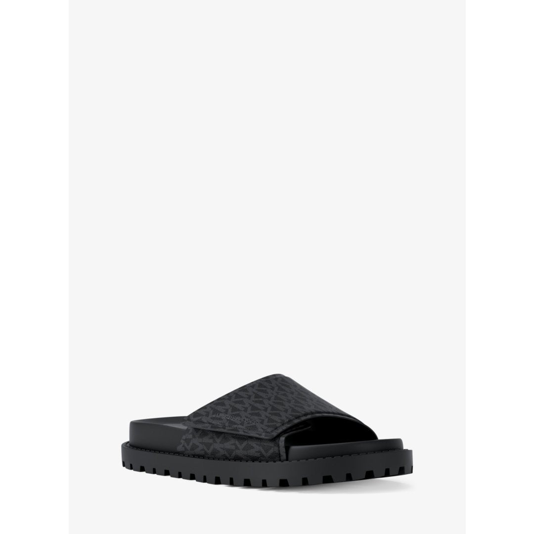Michael Kors Luka Signature Logo Slide Sandal