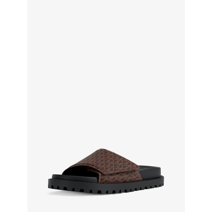 Michael Kors Luka Signature Logo Slide Sandal