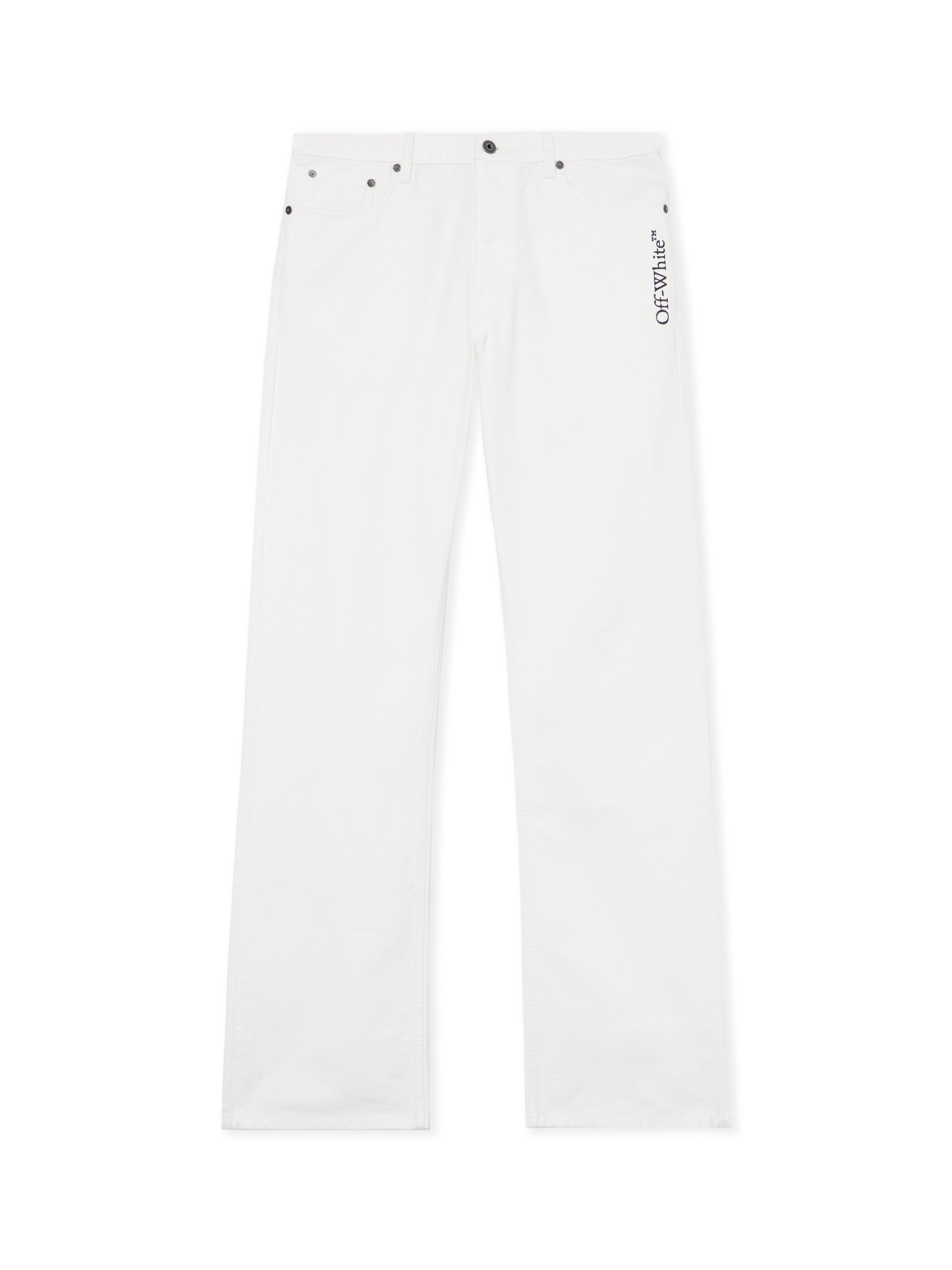 Off-White Half Arrow Slim Relaxed Pants