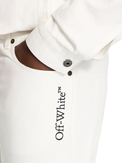Off-White Half Arrow Slim Relaxed Pants