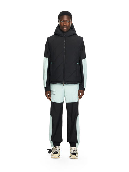 Off-White Arrow Diagonal Puffer Vest Black