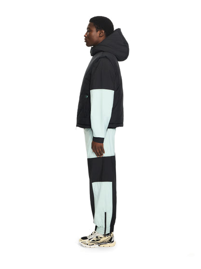 Off-White Arrow Diagonal Puffer Vest Black