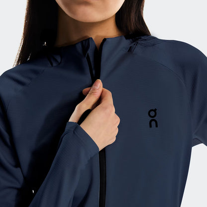 On Climate Zip Hoodie Navy (Women'S)