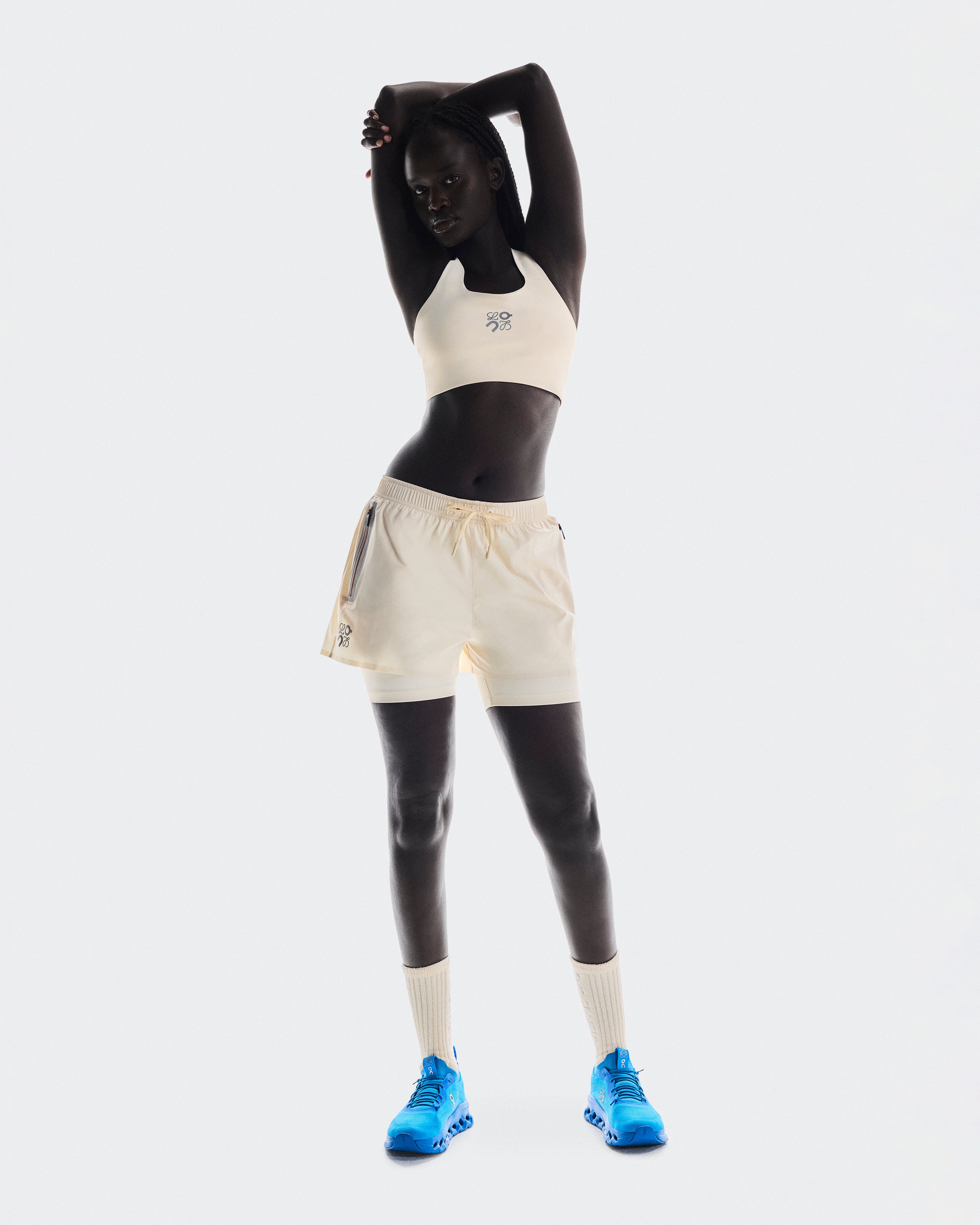 On Performance Shorts Loewe Ivory (Women'S)