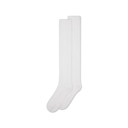 On Terry Sock Knee High White