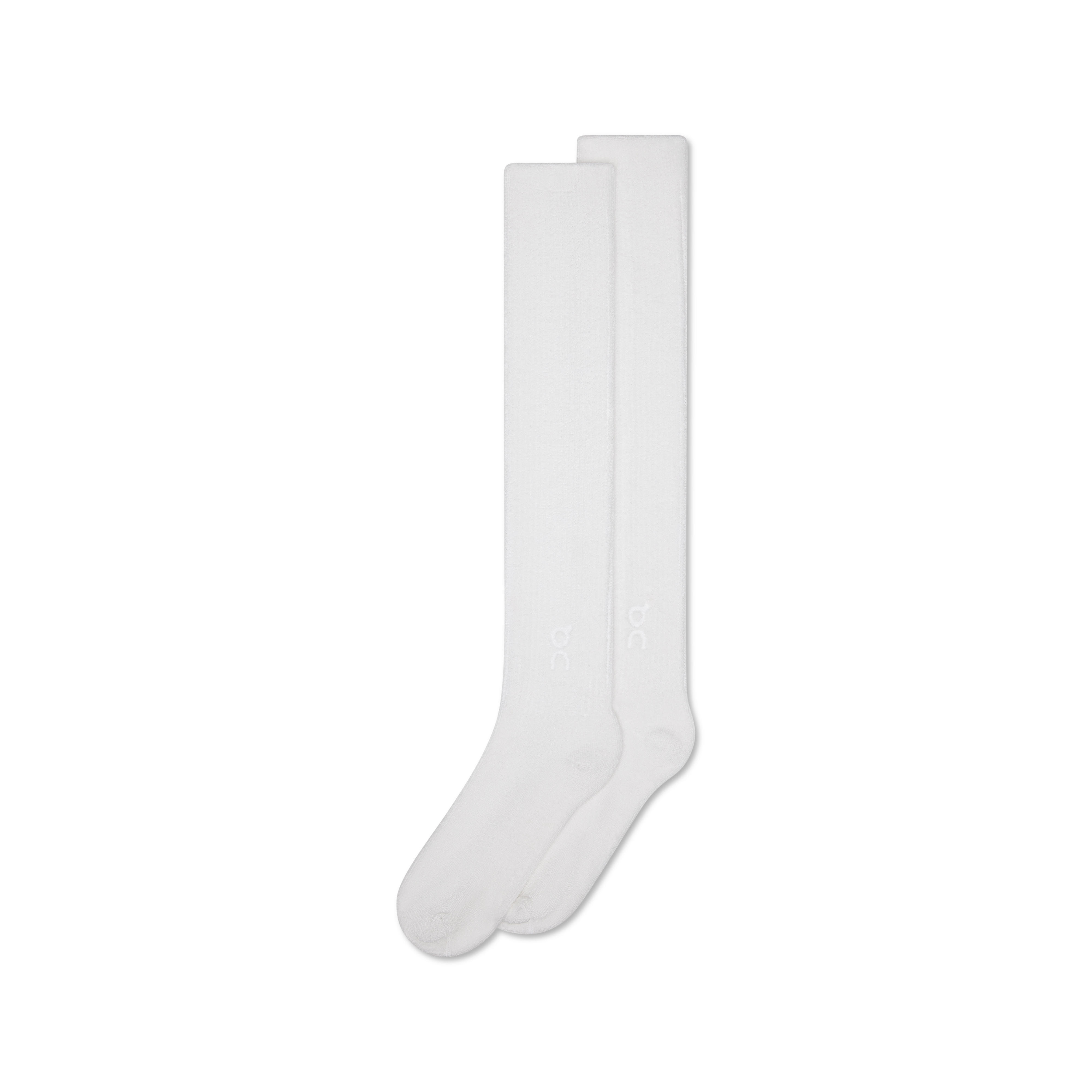 On Terry Sock Knee High White