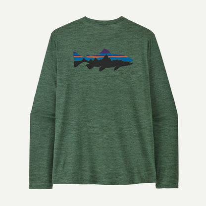 Patagonia M'S Long-Sleeved Capilene® Cool Daily Shirt - Fitz Roy Trout