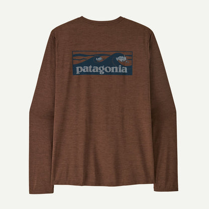Patagonia M'S Long-Sleeved Capilene® Cool Daily Shirt - Boardshort Logo