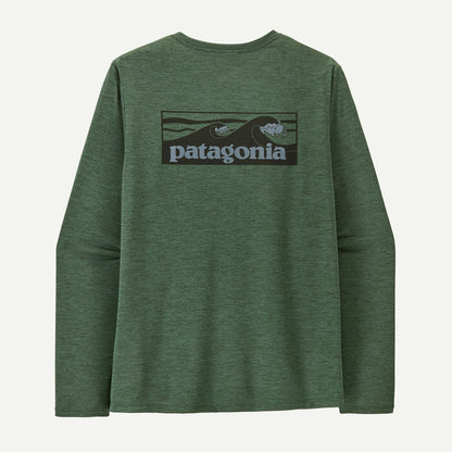 Patagonia M'S Long-Sleeved Capilene® Cool Daily Shirt - Boardshort Logo