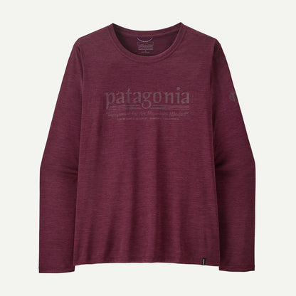 Patagonia W'S Long-Sleeved Capilene® Cool Daily Shirt - Hut Tripper