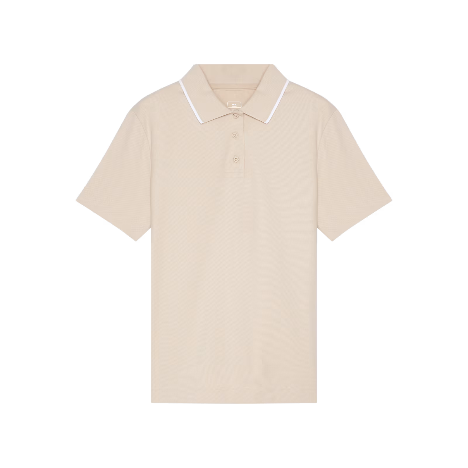 On Courtside Polo Sand | White (Women'S)