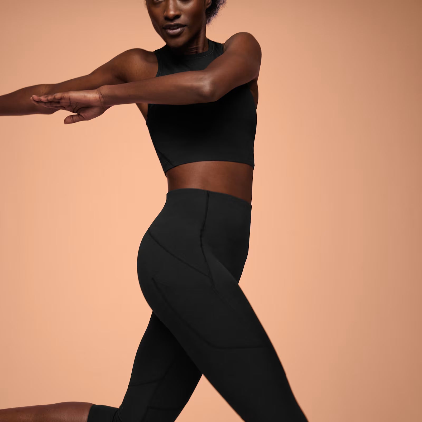 On Movement 3/4 Tights Black (Women'S)