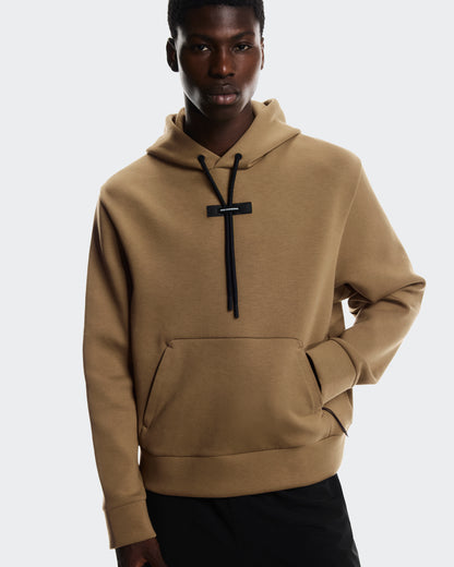 On Focus Tech Hoodie Nutmeg