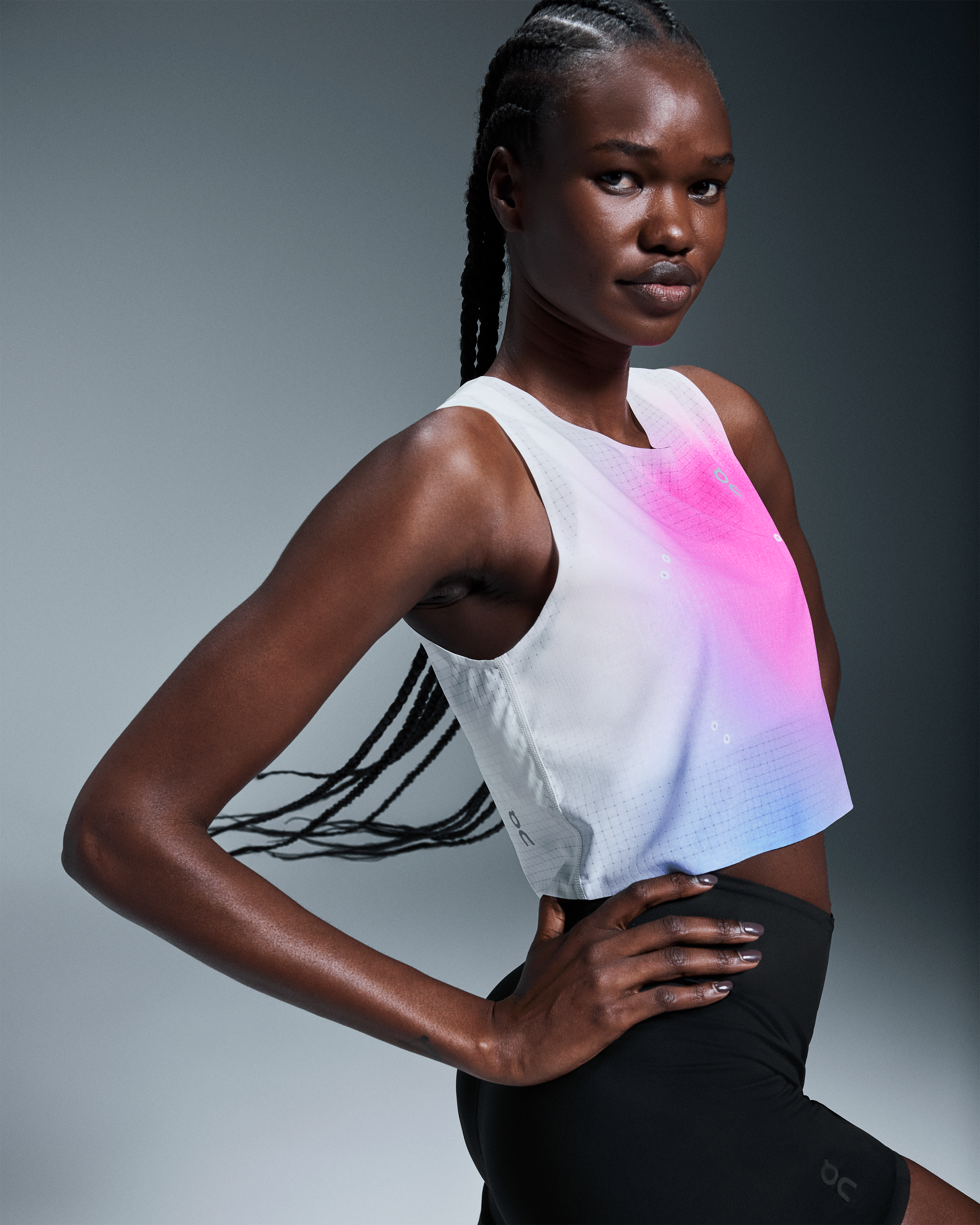 on pace tank Undyed | Pink (Women's)