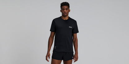 Bandit Mens Micromesh Run Tee Black