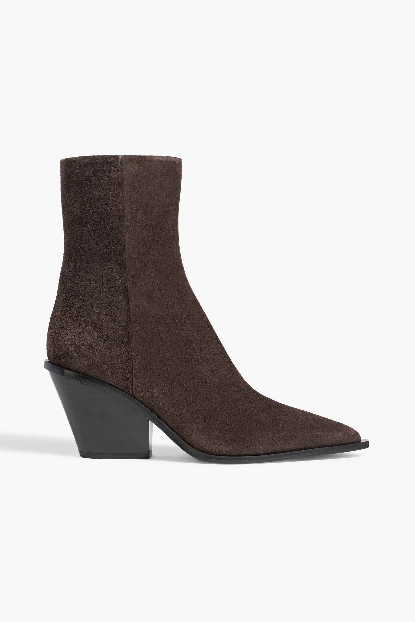 A.Emery Odin Suede Ankle Boots Chocolate Women's