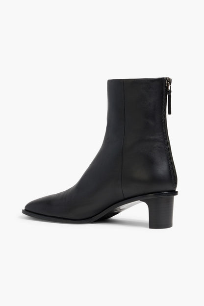 A.Emery Soma Leather Ankle Boots Black Women's