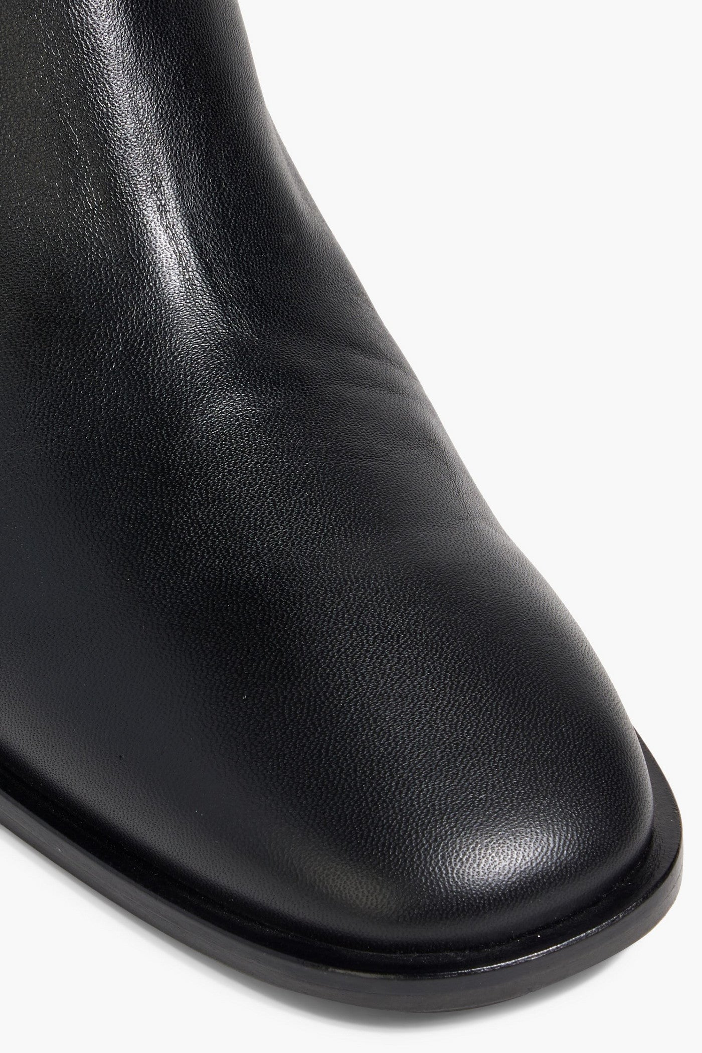 A.Emery Soma Leather Ankle Boots Black Women's