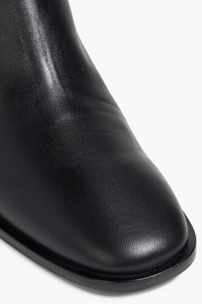 A.Emery Soma Leather Ankle Boots Black Women's