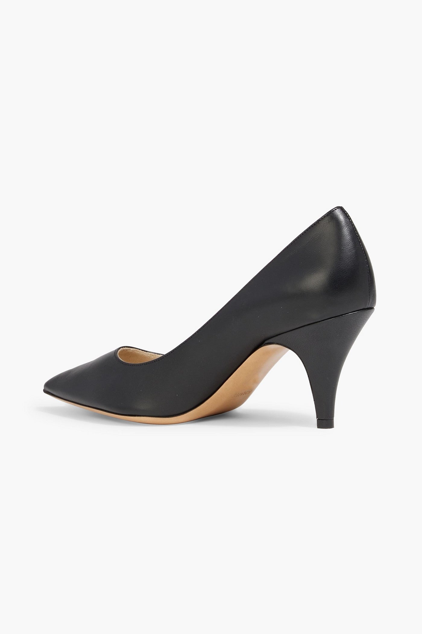 Khaite River Leather Pumps Black Women's
