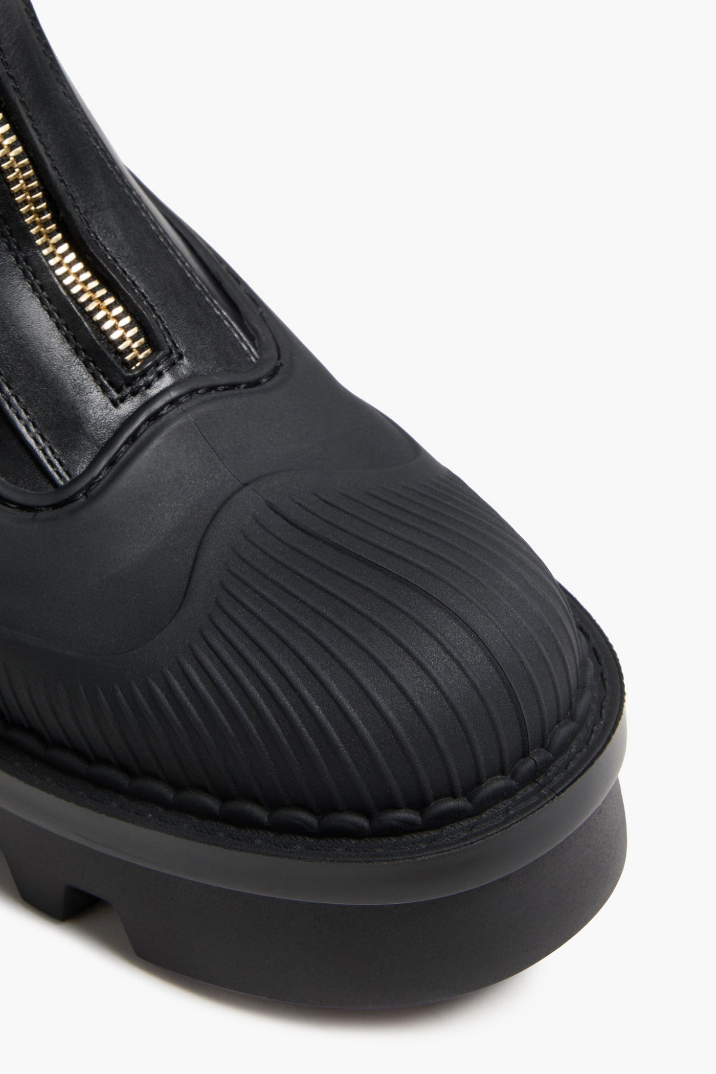 Chlo Raina Tpu-Trimmed Leather Ankle Boots Black Women's