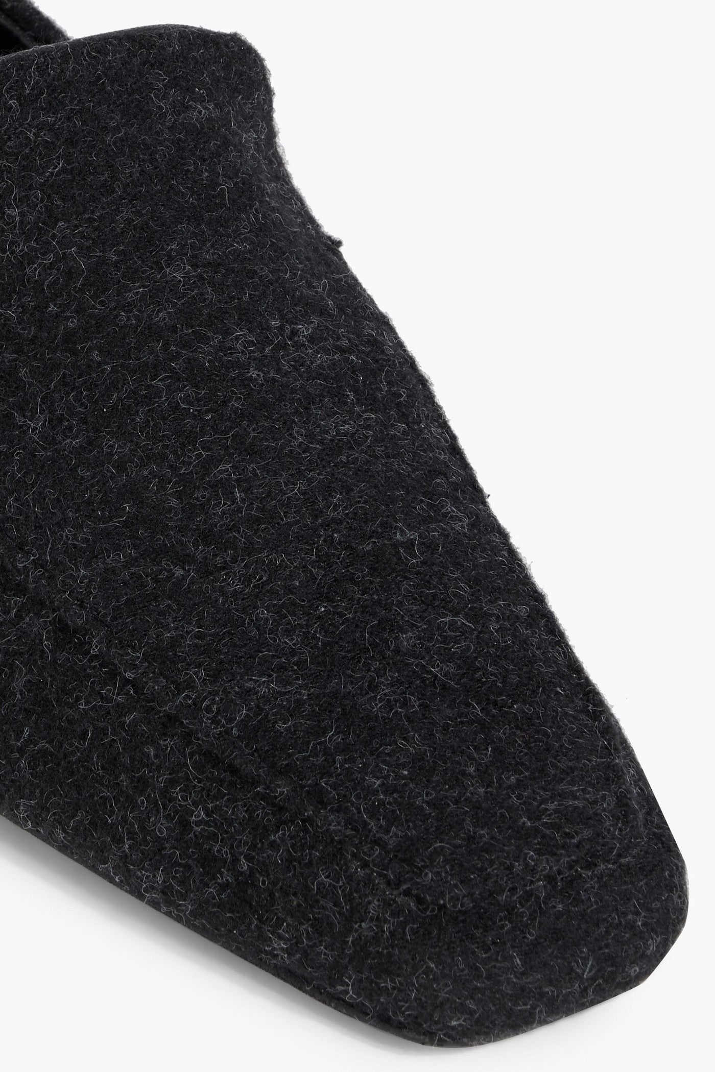 Toteme Felt Loafers Charcoal Women's