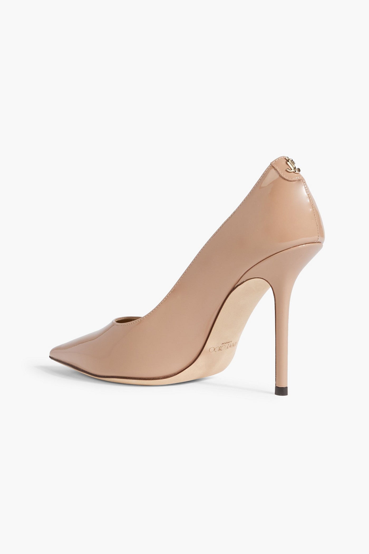 Jimmy Choo Love 100 Patent-Leather Pumps Neutral Women's