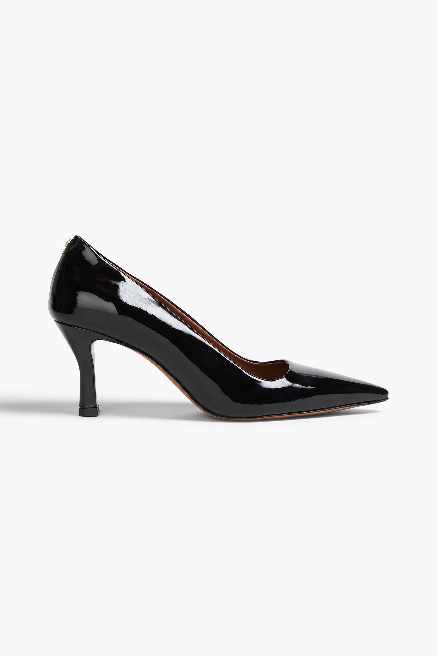 Maje Patent-Leather Pumps Black Women's