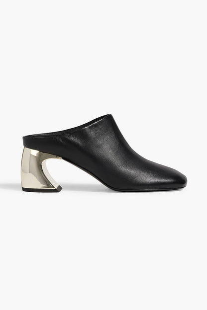 3.1 Phillip Lim Id Leather Mules Black Women's